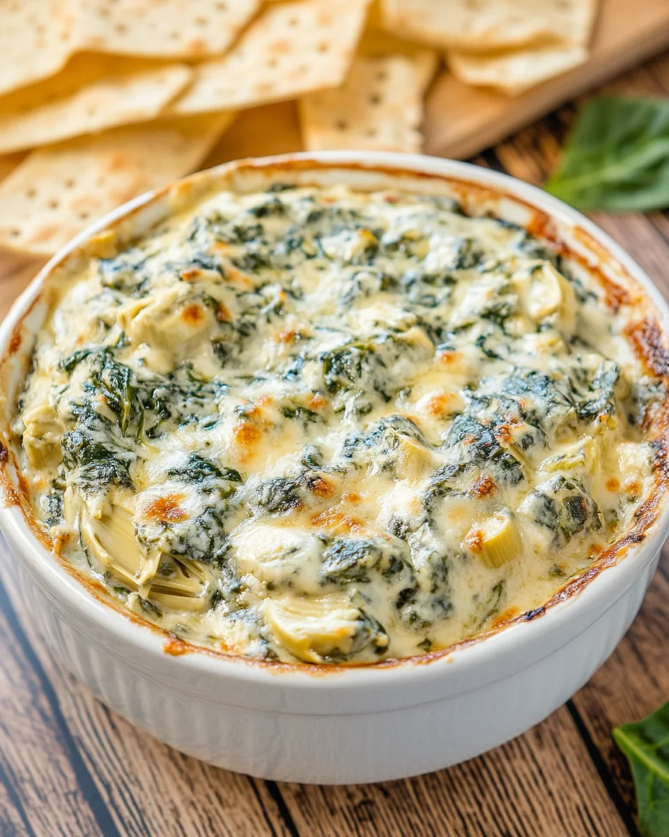 Crockpot Spinach Artichoke Dip