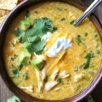 Green Chicken Enchilada Soup