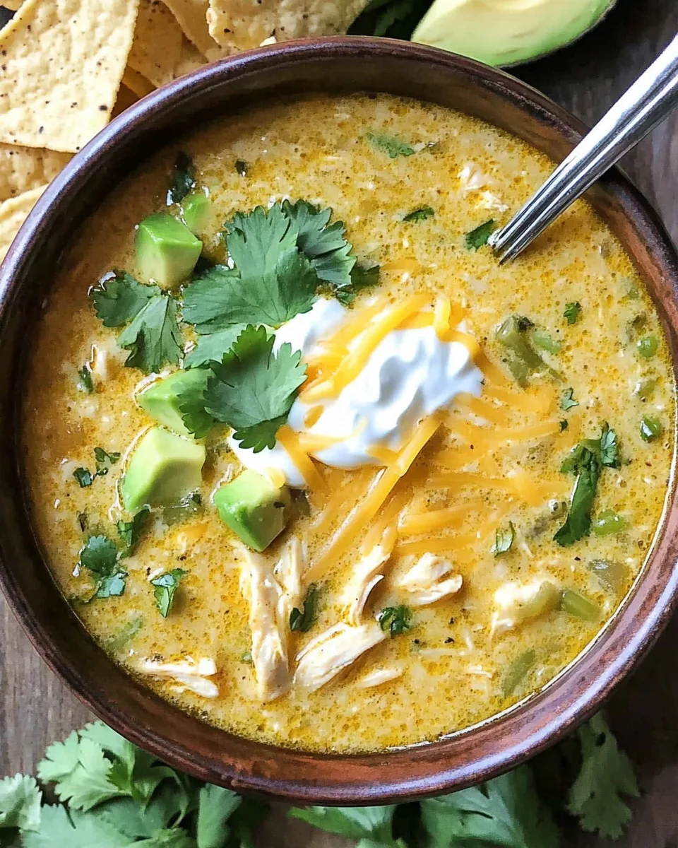 Green Chicken Enchilada Soup 21 Green Chicken Enchilada Soup