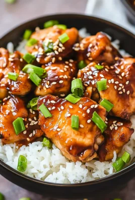 Honey Garlic Slow Cooker Chicken Thighs