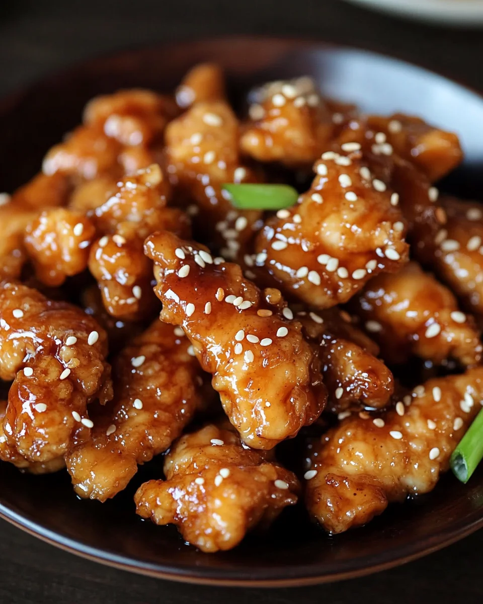 Honey Sesame Chicken 21 Honey
