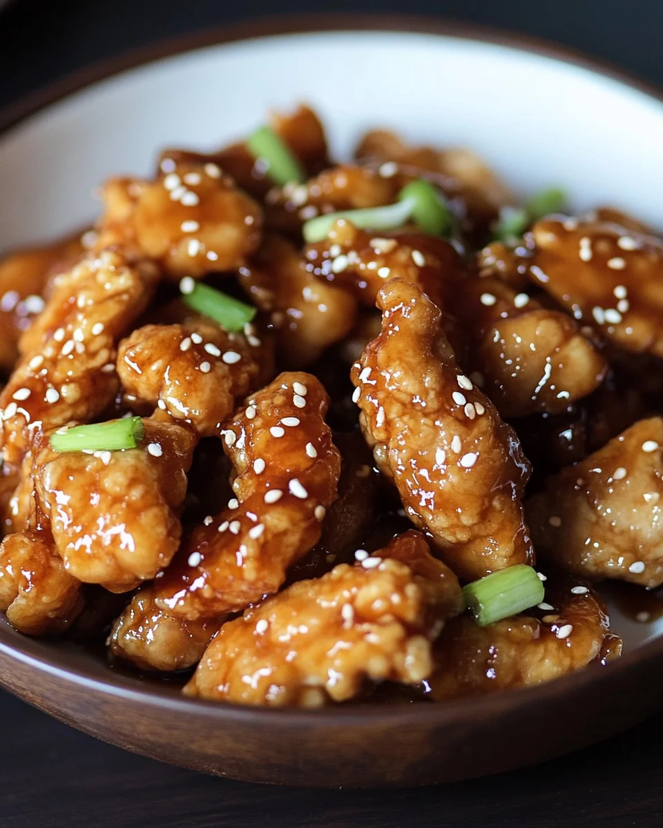 Honey Sesame Chicken 24 Honey Sesame Chicken