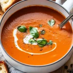 Middle-of-Winter Creamy Tomato Soup (Canned Tomatoes)