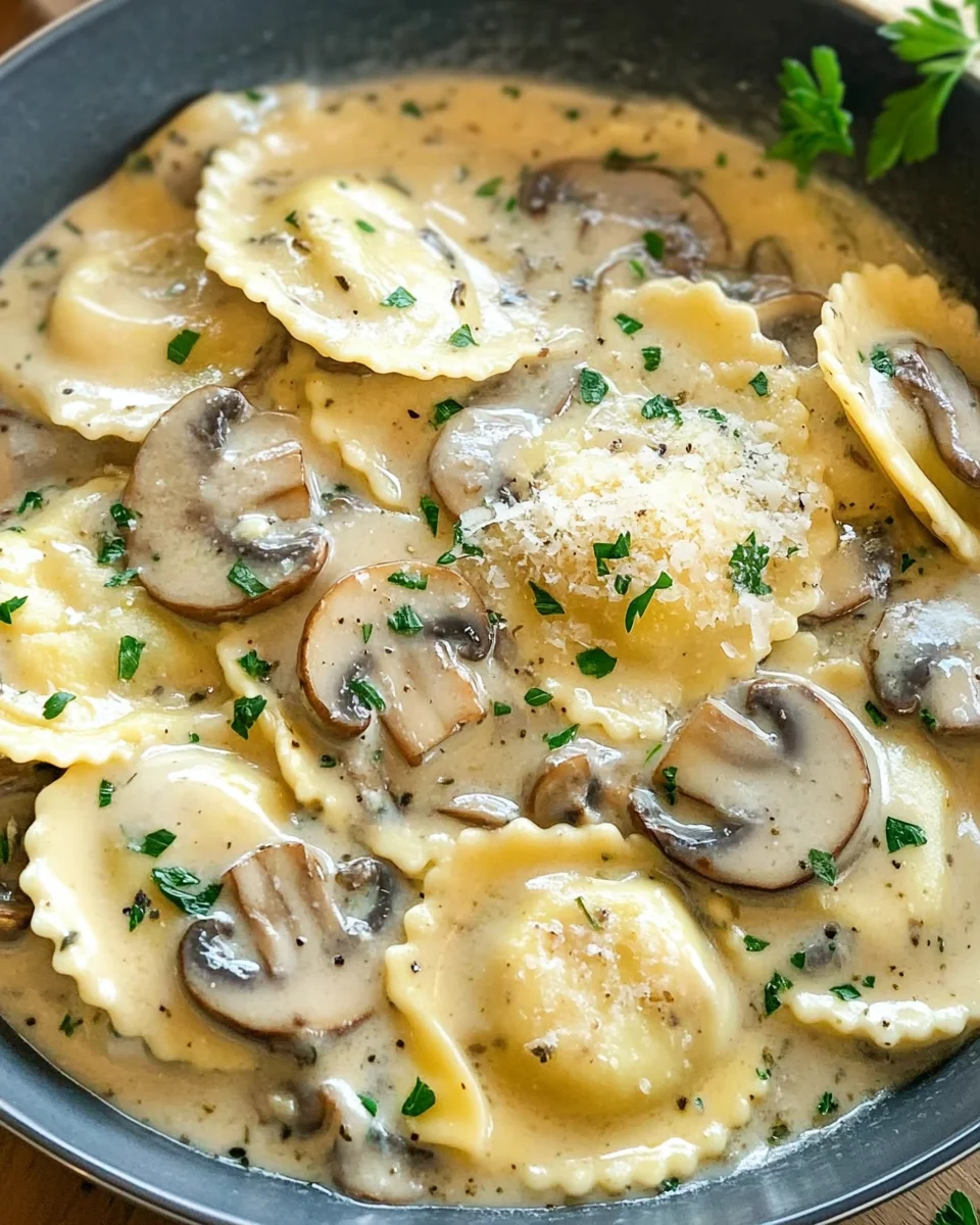 Mushroom Ravioli Sauce 23 Mushroom