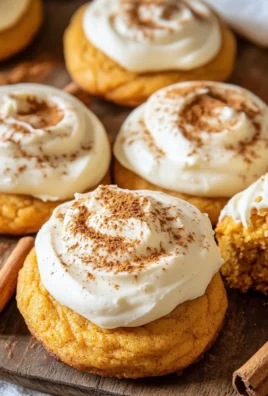 Pumpkin Cookies with Cream Cheese Frosting 22 Pumpkin Cookies with Cream Cheese Frosting