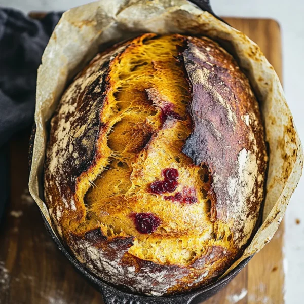 Pumpkin Sourdough Bread