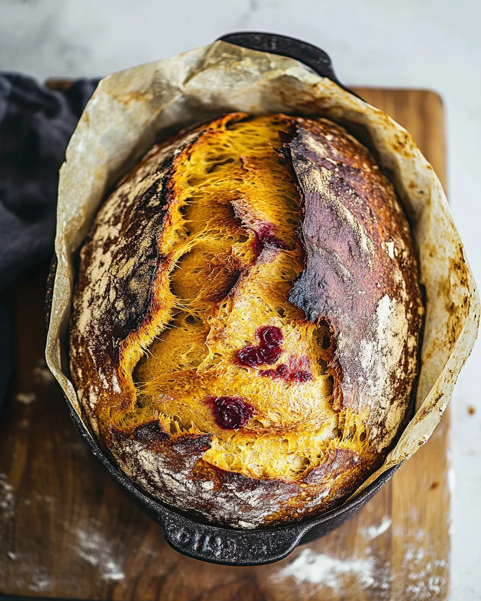 Pumpkin Sourdough Bread
