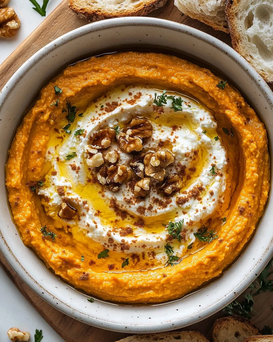 Pumpkin Whipped Feta Dip 16 Pumpkin