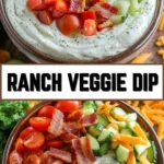 Ranch Veggie Dip 16 Pinterest Hidden Image