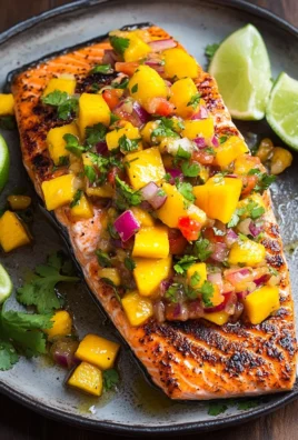 Salmon with Mango Salsa