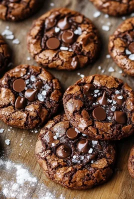Salted Brownie Cookies