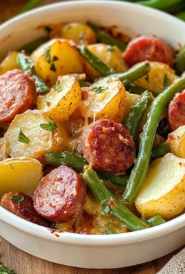 Sausage Green Bean Potato Casserole