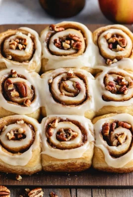 Soft-Baked Apple Cinnamon Rolls