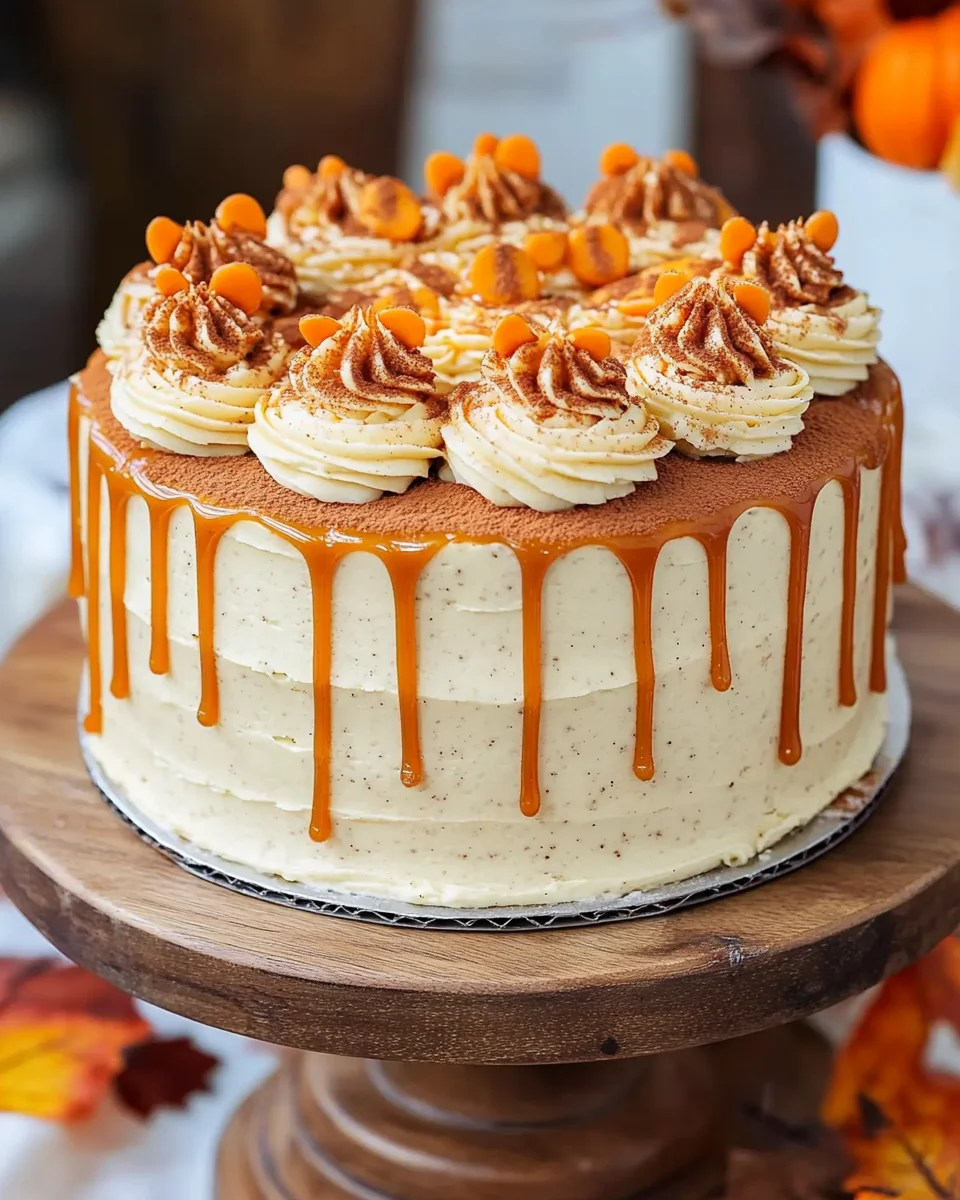 Vegan Pumpkin Spice Cake 22 Vegan