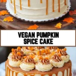 Vegan Pumpkin Spice Cake 20 Pinterest Hidden Image